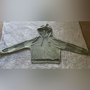 Victoria’s Secret PINK cropped hoodie.